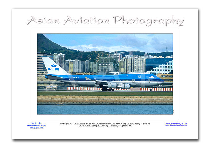 HK-126 - KLM Boeing 747-406 (SCD) - PH-BFO ( Msn 25413 Ln 938 )