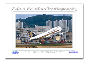 HK-128 - Singapore Airlines Boeing 747-412 Megatop - 9V-SMJ ( Msn 250683 Ln 852 )