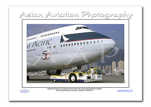 HK-157 - Cathay Pacific Boeing 747-367 - VR-HOM ( Msn 23920 Ln 690 )