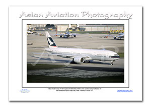 HK-161 - Cathay Pacific Boeing 777-267 - VR-HNB ( Msn 27266 Ln 18 )