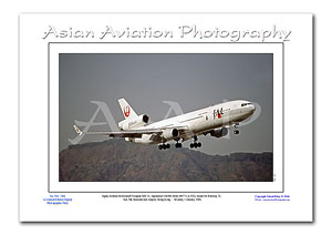 HK-164 - Japan Airlines McDonnell Douglas MD-11 - JA8580 ( Msn 48571 Ln 552 )