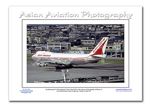 HK-170 - Air India Boeing 747-237B - VT-EGC ( Msn 21995 Ln 434 )