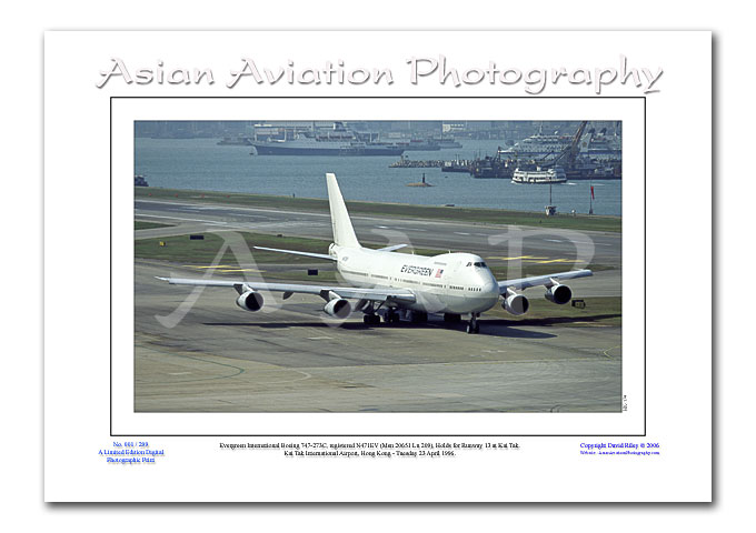 HK-174 - Evergreen International Boeing 747-273C - N471EV ( Msn 20651 Ln 209 )