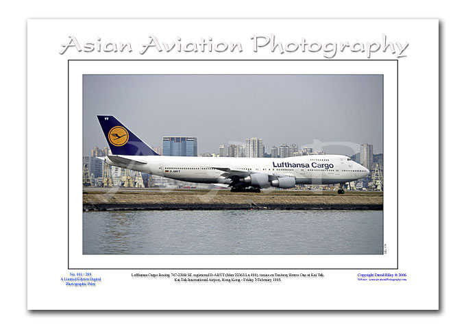 HK-176 - Lufthansa Cargo Boeing 747-230B SF - D-ABYT ( Msn 22363 Ln 490 )