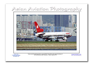 HK-188 - Swissair Asia McDonnell Douglas MD-11 - HB-IWL ( Msn 48456 Ln 494 )