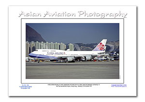 HK-194 - China Airlines Boeing 747-406 - B-164 ( Msn 24312 Ln 386 )