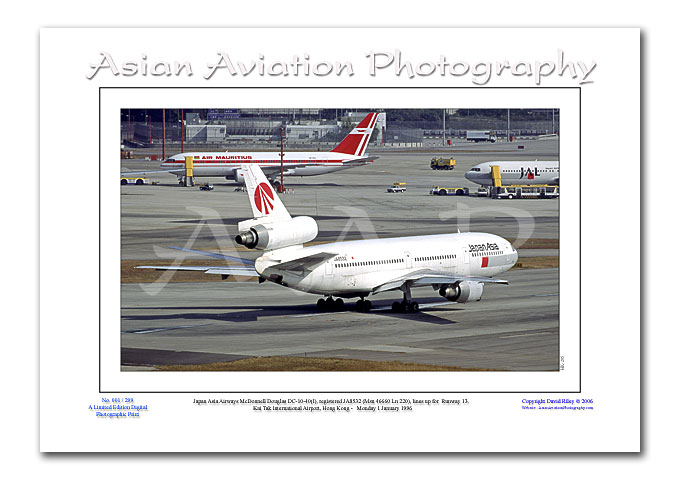 HK-205 - Japan Asia Airways McDonnell Douglas DC-10-40(I) - JA8532 ( Msn 46660 Ln 220 )