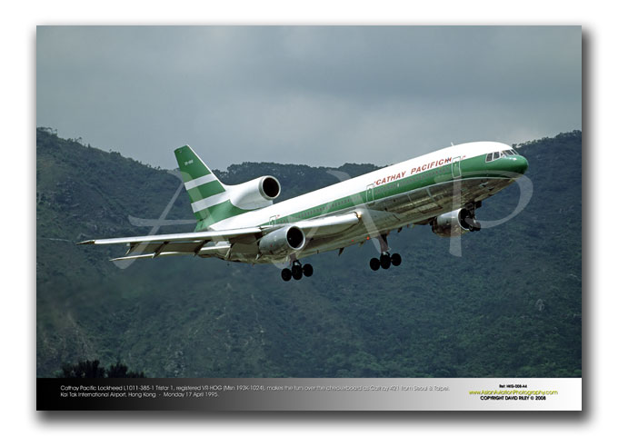 HKG-008 - Cathay Pacific Lockheed L1011-385-1 Tristar 1 - VR-HHV (Msn 193K-1024)