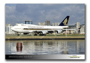 HKG-042 - Singapore Airlines Boeing 747-412 - 9V-SMH (Msn 24227 Ln 831)