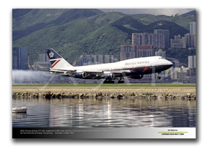 HKG-047 - British Airways Boeing 747-436 - G-BNLT (Msn 24630 Ln 842)