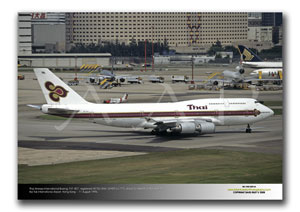 HKG-059 - Thai Airways International Boeing 747-4D7 - HS-TGJ (Msn 24459 Ln 777)