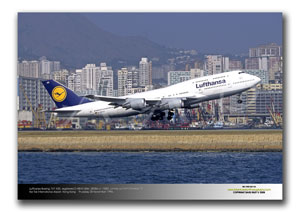 HKG-067 - Lufthansa Boeing 747-430 - D-ABVO (Msn 28086 Ln 1080)