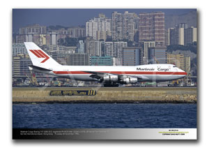 HKG-072 - Martinair Cargo Boeing 747-228E SCD - PH-MCN (Msn 25266 Ln 878)