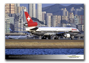 HKG-085 - Swissair McDonnell Douglas MD-11- HB-IWM (Msn 48457 Ln 498)