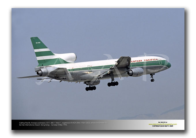 HKG-097 - Cathay Pacific Lockheed L1011-385-1 Tristar 1 - VR-HOH (Msn 193A-1050)