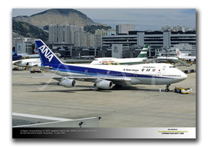 HKG-099 - All Nippon Airways Boeing 747-281B - JA8181 (Msn 23698 Ln 667)
