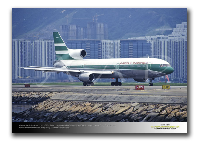 HKG-112 - Cathay Pacific Lockheed L1011-385-1 Tristar 1 - VR-HOJ (Msn 193A-1044)