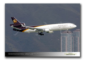 HKG-119 - United Parcel Service McDonnell Douglas MD-11F - N271UP (Msn 48572 Ln 556)