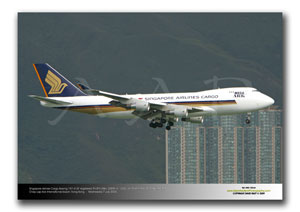 HKG-120- Singapore Airlines Cargo Boeing 747-412F - 9V-SFN (Msn 32899 Ln 1342)