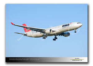 LGW-008 - Northwest Airlines Airbus Industries A330-323X - N805NW (Msn 552)