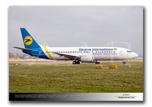 LGW-058 - Ukraine International Boeing 737-4C9 - UR-GAV (Msn 26437 Ln 2249)