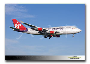 LGW-064 - Virgin Atlantic Airways Boeing 747-443 - G-VLIP (Msn 32338 Ln 1274) and named �Hot Lips�