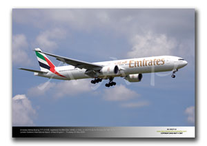 LGW-077 - Emirates Boeing 777-31H ER - A6-EBM (Msn 34482 Ln 556)