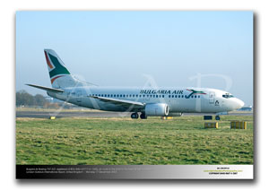 LGW-099 - Bulgaria Air Boeing 737-3L9 - LZ-BOU (Msn 23717 Ln 1365)