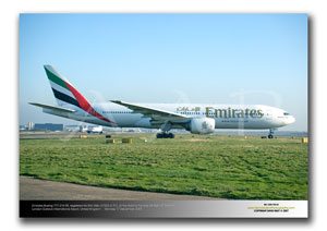 LGW-100 - Emirates Boeing 777-21H ER - A6-EMJ (Msn 27253 Ln 91)