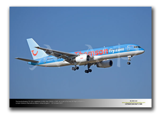 LGW-116 - Thomsonfly Boeing 757-204 - G-BYAL (Msn 25626 Ln 549)
