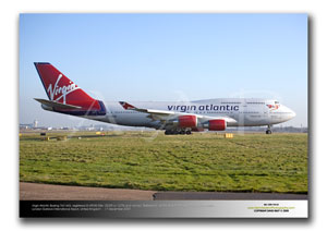 LGW-125 - Virgin Atlantic Airways Boeing 747-443 - G-VROM (Msn 32339 Ln 1275)  and named �Barbarella�