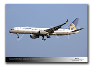 LGW-128 - Continental Airlines Boeing 757-224 Winglets - N17105 (Msn 27295 Ln 632),