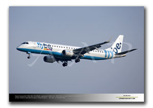 LGW-136 - Flybe Embraer ERJ 195LR  (ERJ-190-200LR) - G-FBEH (Msn 19000128)