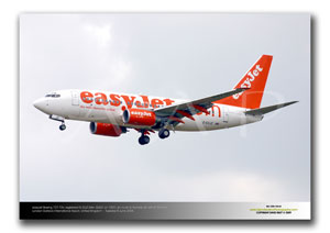 LGW-148 - easyJet Boeing 737-73V - G-EZJZ (Msn 32421 Ln 1357)