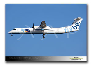 LGW-160 - Flybe Bombardier DHC-8-402 - G-JECM (Msn 4118)