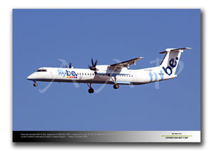 LGW-167 - Flybe Bombardier DHC-8-402 - G-FLBB (Msn 4257)