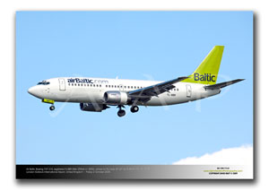 LGW-172 - Air Baltic Boeing 737-31S - YL-BBR (Msn 29266 Ln 3092)