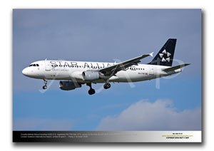 LGW-187 - Croatia Airlines Airbus Industries A320-212 - 9A-CTM (Msn 671) in Star Alliance livery