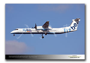 LGW-196 - Flybe Bombardier DHC-8-402 -G-JECY (Msn 4157)