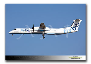 LGW-197 - Flybe Bombardier DHC-8-402 - G-JECR (Msn 4139)