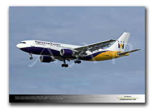 LGW-201 - Monarch Airlines Airbus Industries A300B4-605R - G-MAJS (Msn 604)