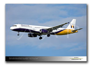 LGW-203- Monarch Airlines Airbus Industries A321-231 - G-OJEG (Msn 1015)