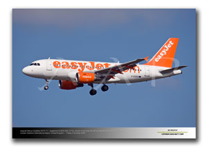 LGW-222 - easyJet Airbus Industries A319-111- G-EZDZ (Msn 3774)