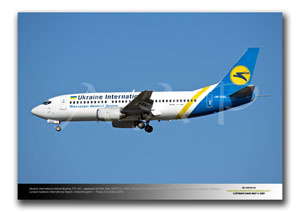 LGW-234 - Ukraine International Airlines Boeing 737-341 - UR-GAL (Msn 24275 Ln 1637)