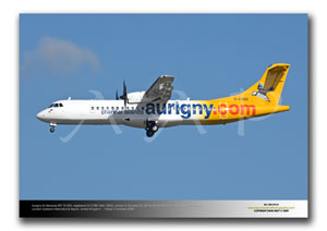 LGW-235 - Aurigny Air Services ATR 72-500 - G-COBO (Msn 0852),