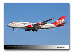LGW-243 - Virgin Atlantic Airways Boeing 747-443 - G-VGAL (Msn 32337 Ln 1272) and named �Jersey Girl�