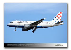 LGW-262 - Croatia Airlines Airbus Industries A319-112 - 9A-CTG (Msn 767)