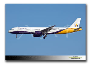 LGW-263 - Monarch Airlines Airbus Industries A321-231 - G-OZBL (Msn 864)
