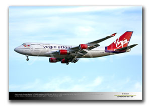 LGW-264 - Virgin Atlantic Airways Boeing 747-4Q8  G-VTOP (Msn 28194 Ln 1100) and named �Virginia Plain�