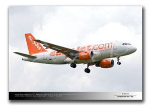 LGW-277 - easyJet Airbus Industries A319-111 - G-EZIP (Msn 2514)
